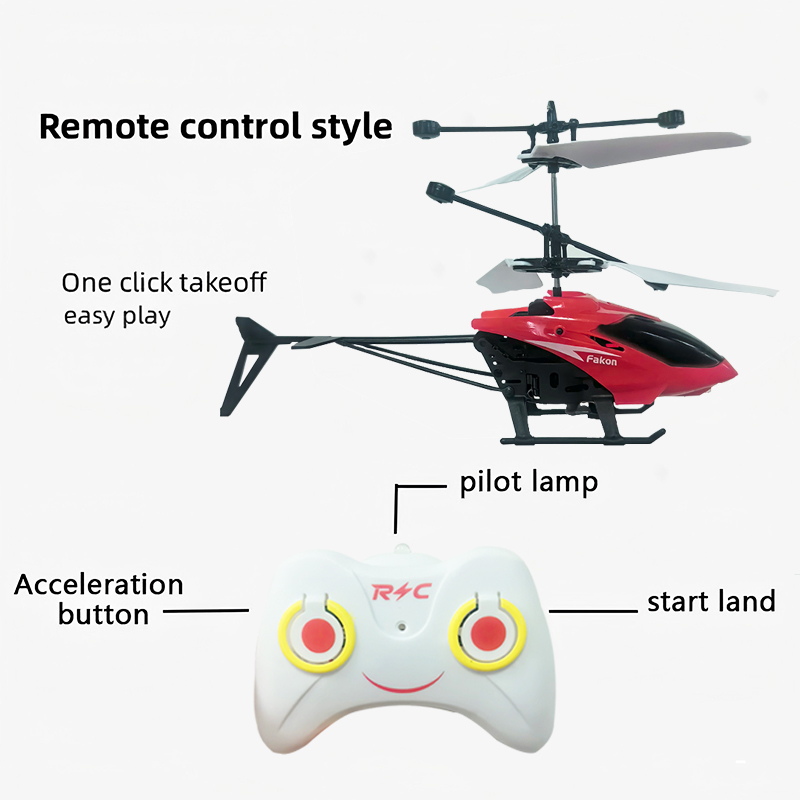 Kids Toys Helicopter - Mini Drone Rechargeable Mini RC Drone