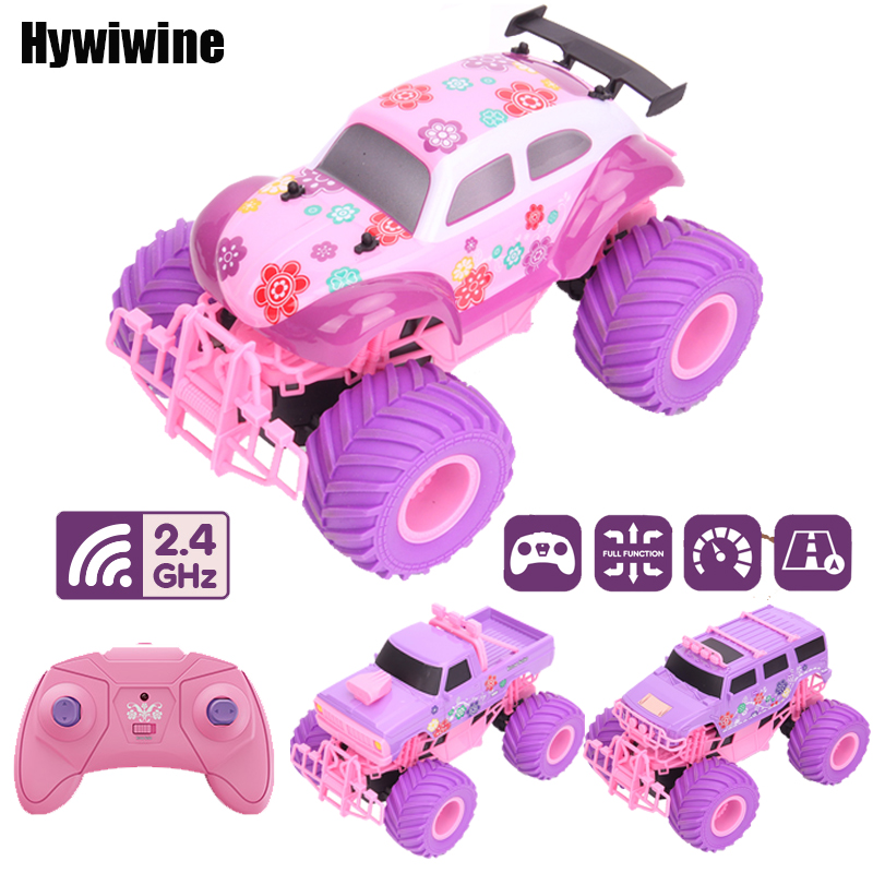 Kids Toys Cycle - Pink RC Car Electric Drive Off-Road