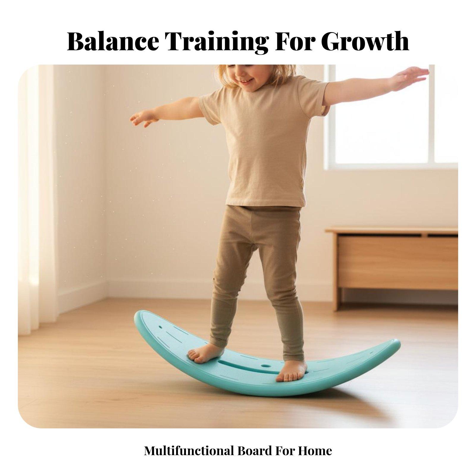 Kids Yoga Toys - Toddler Yoga Balance Board Wobble Board
