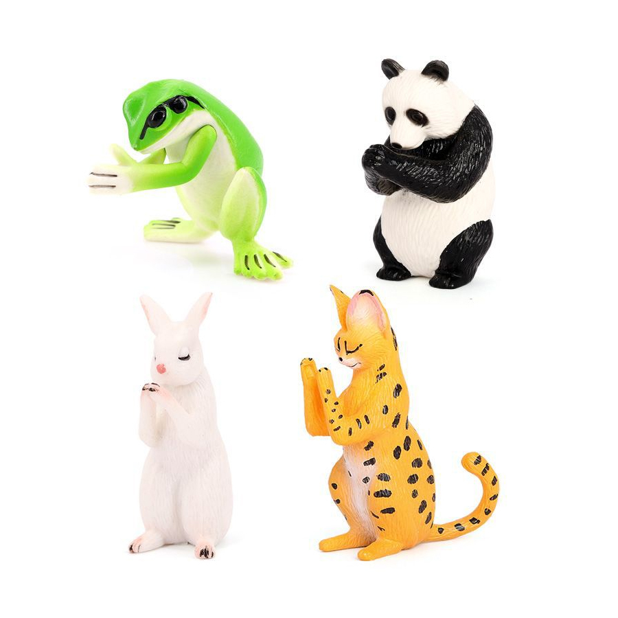 Realistic Frog Cat Rabbit Pand - đánh giá và giá Kids Toys Under £5