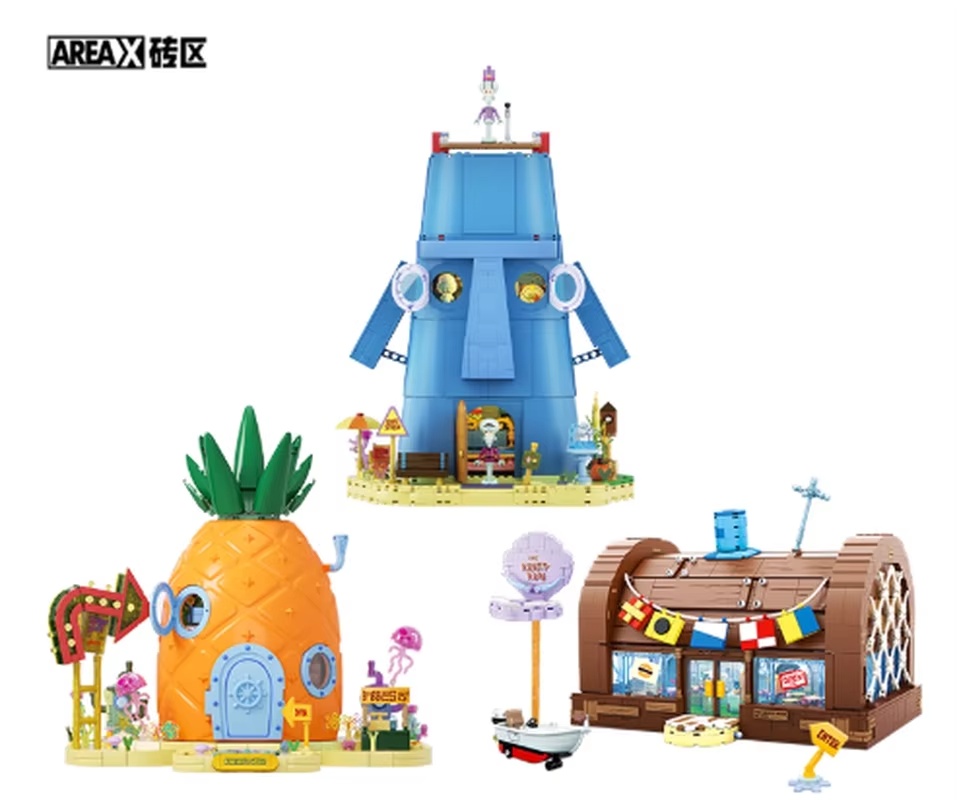 Areax Spongebob Bikini Bottom  - đánh giá và giá Kids Toys Box