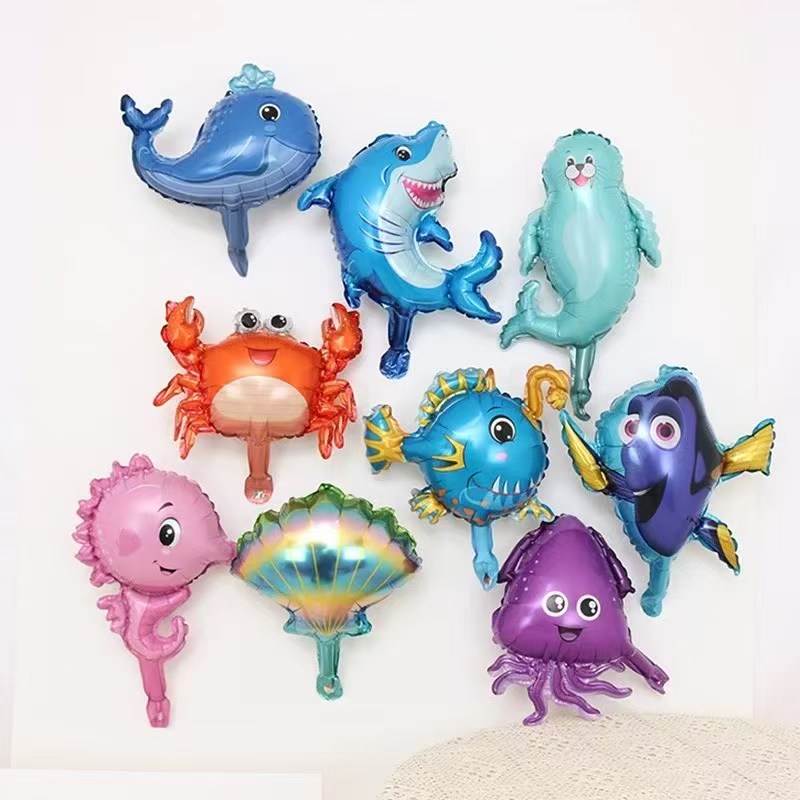 9pcs Mini Sea Word Theme Crab  - đánh giá và giá Water Balloon Set