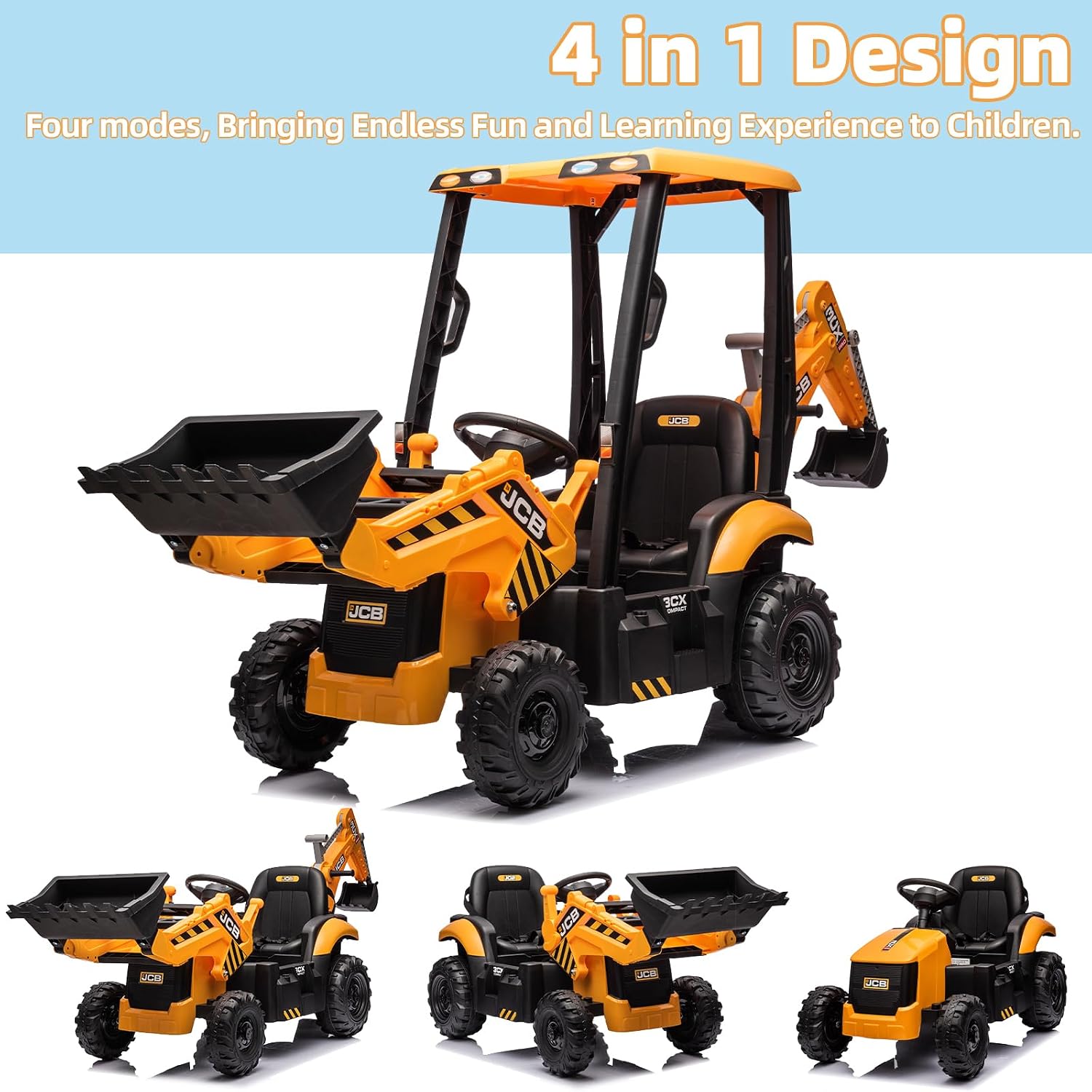 Officially Licensed JCB 12V Ri - đánh giá và giá Kids Toys Jcb