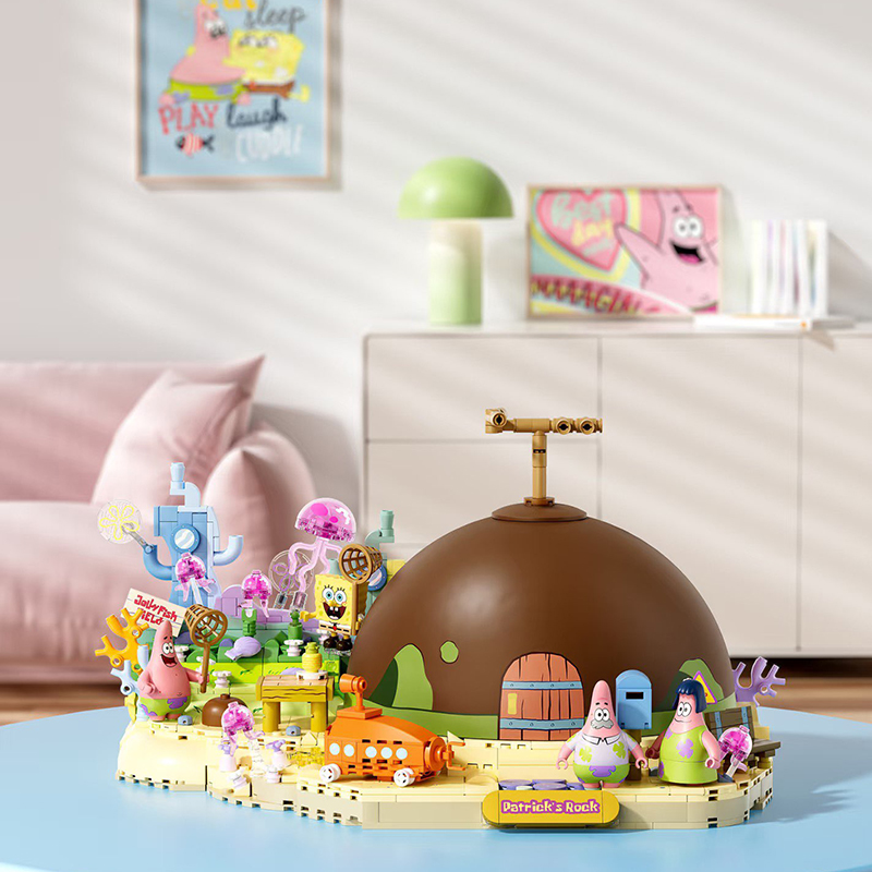 Spongebob Patrick Star Rock Ho - đánh giá và giá Kids Toys Box