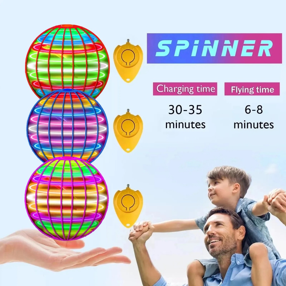Flying Orb Boomerang Ball LED  - đánh giá và giá Kids Toys Helicopter