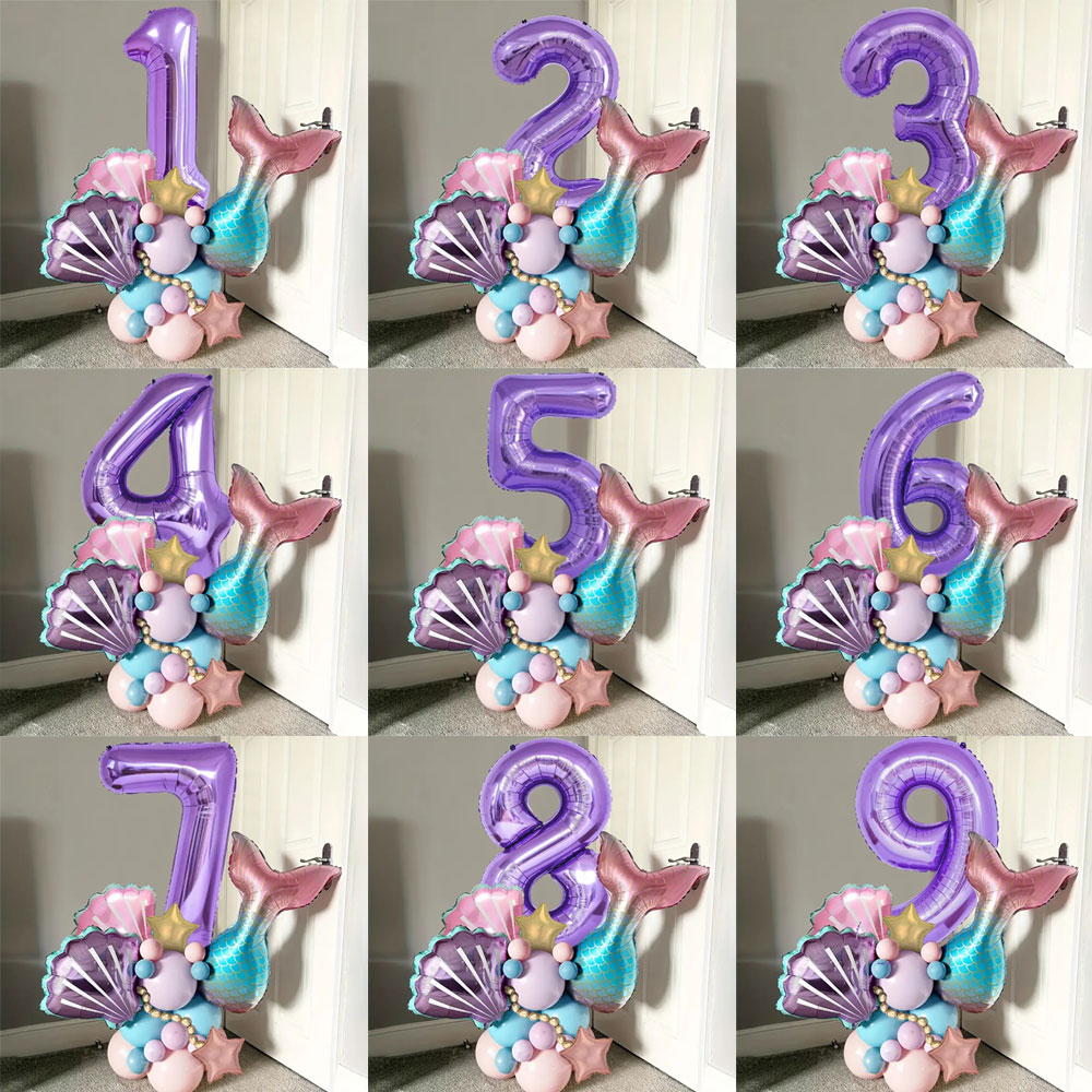 24pcs 1-9th Birthday Mermaid S - đánh giá và giá Water Balloon Set