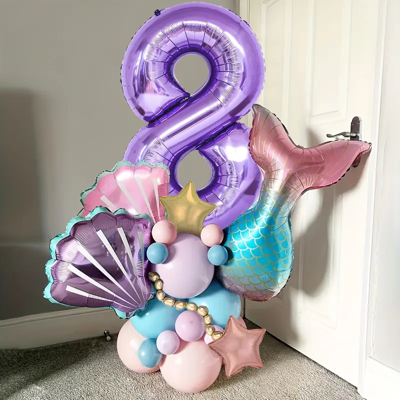 24pcs 1-9th Birthday Mermaid S - đánh giá và giá Water Balloon Set