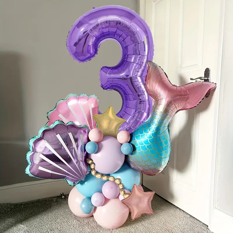 24pcs 1-9th Birthday Mermaid S - đánh giá và giá Water Balloon Set