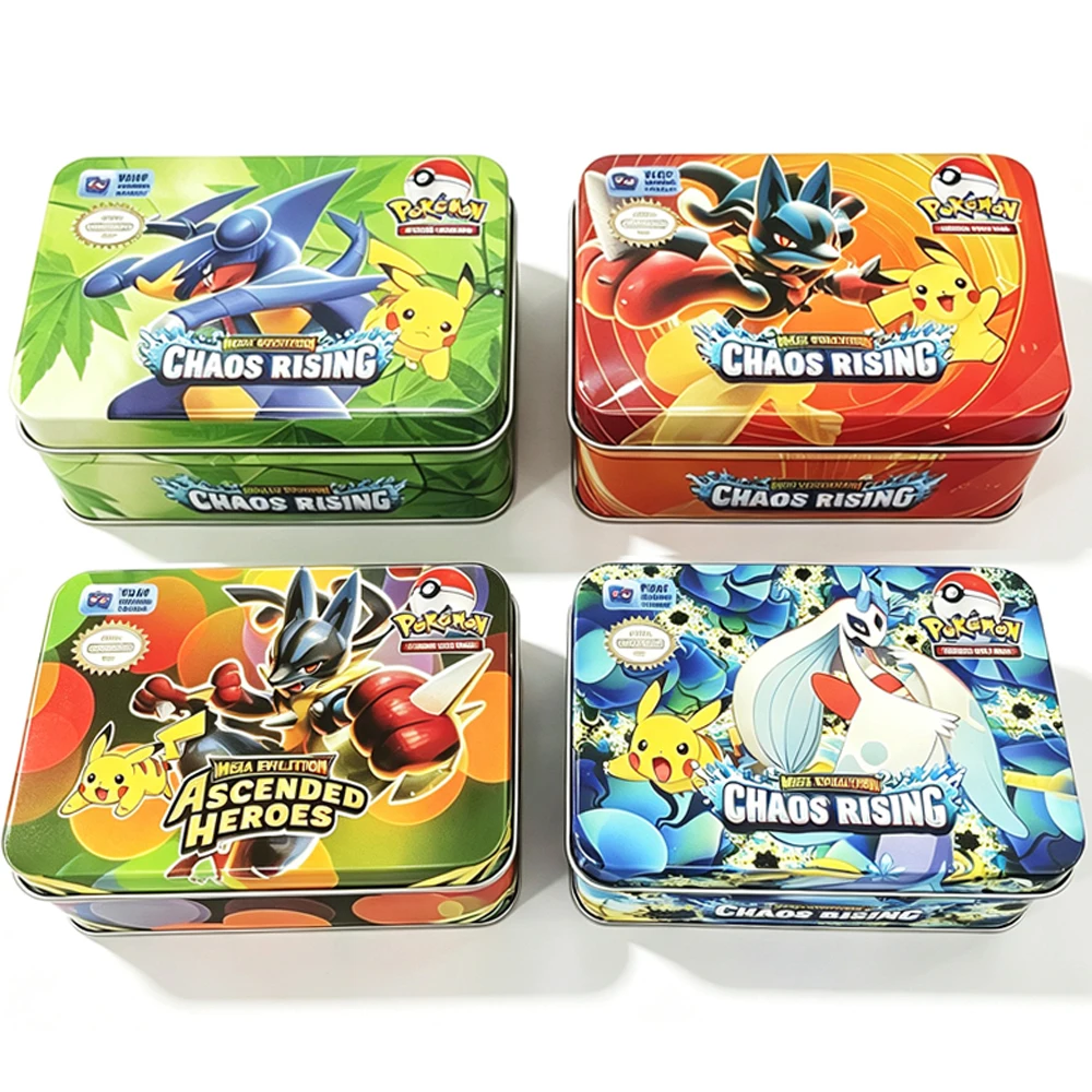 Pokémon Card Tin Box Set 42PCS - đánh giá và giá Kids Toys Box