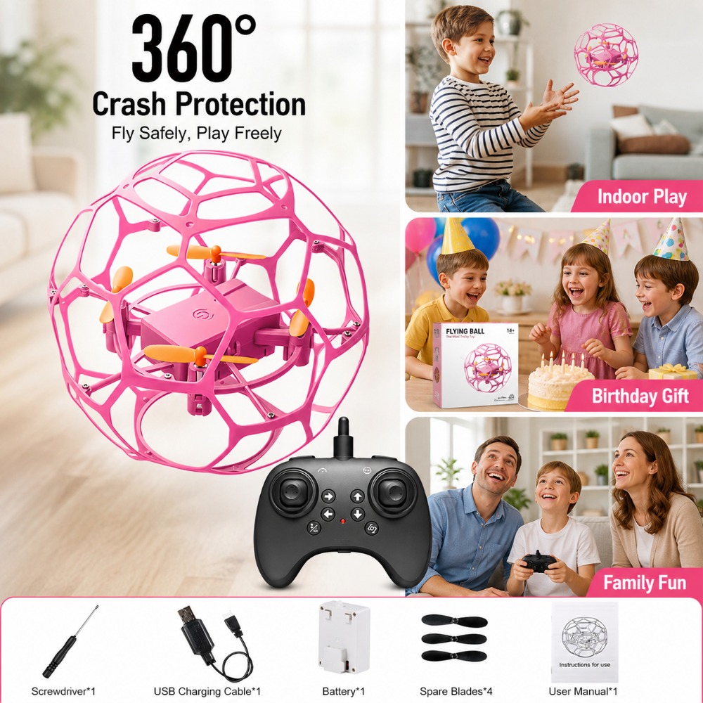 Football Shape RC Drone Quadco - đánh giá và giá Kids Toys Helicopter