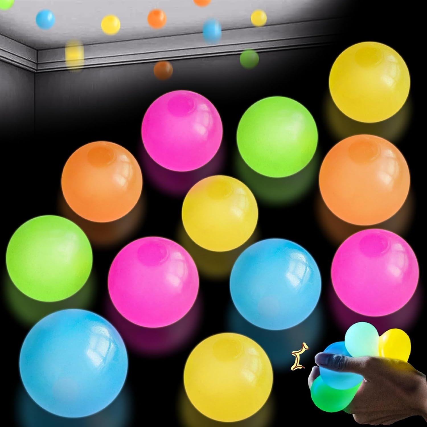 5/10Pcs Glow in The Dark Stick - đánh giá và giá Kids Toys Under £5