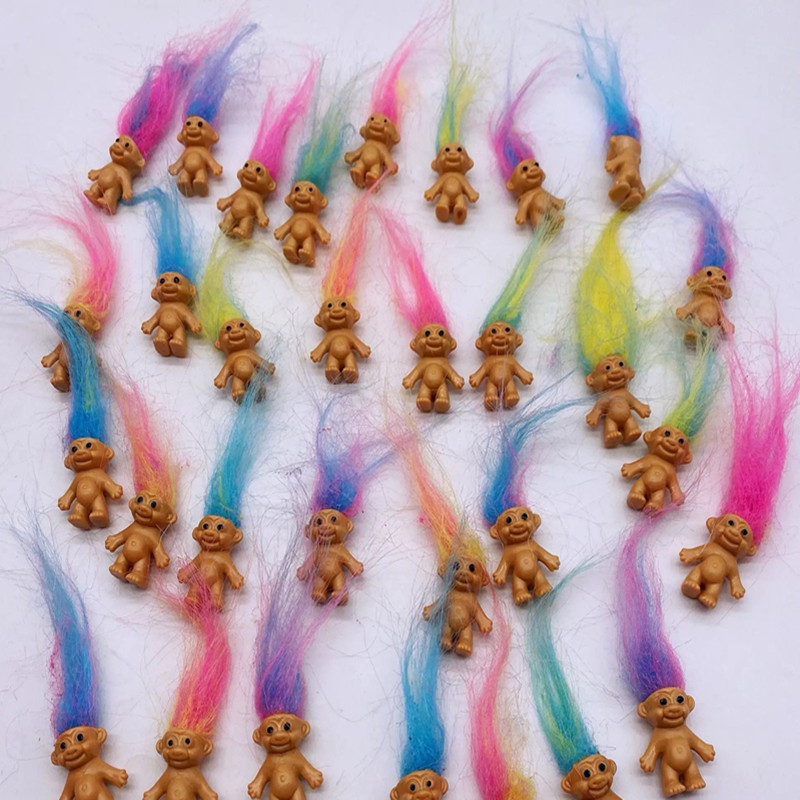 5/10pcs Mini Long Hair Clown D - đánh giá và giá Kids Toys Under £5