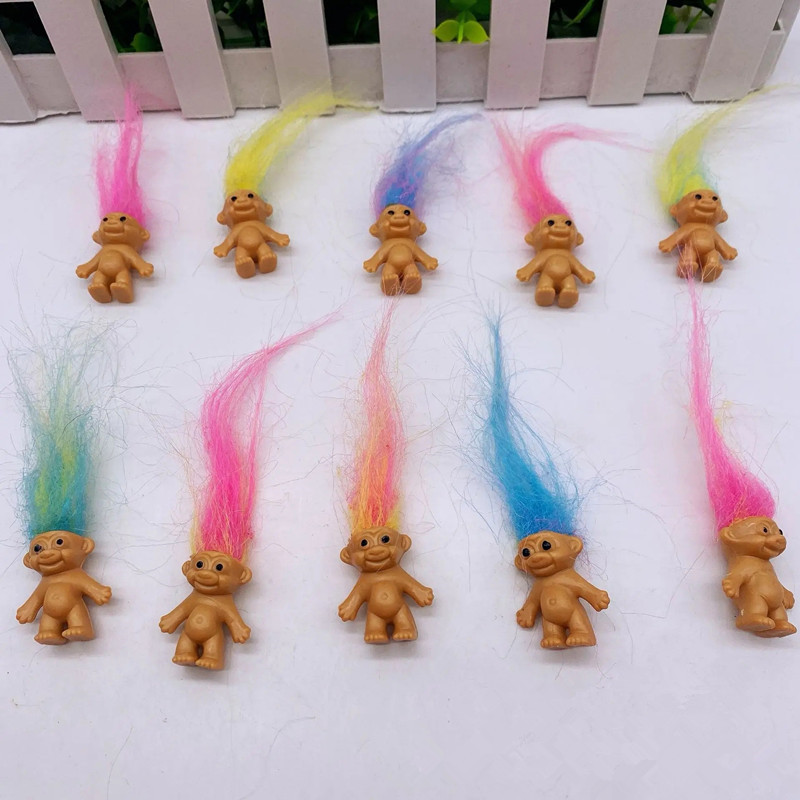 5/10pcs Mini Long Hair Clown D - đánh giá và giá Kids Toys Under £5