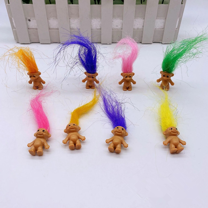 5/10pcs Mini Long Hair Clown D - đánh giá và giá Kids Toys Under £5