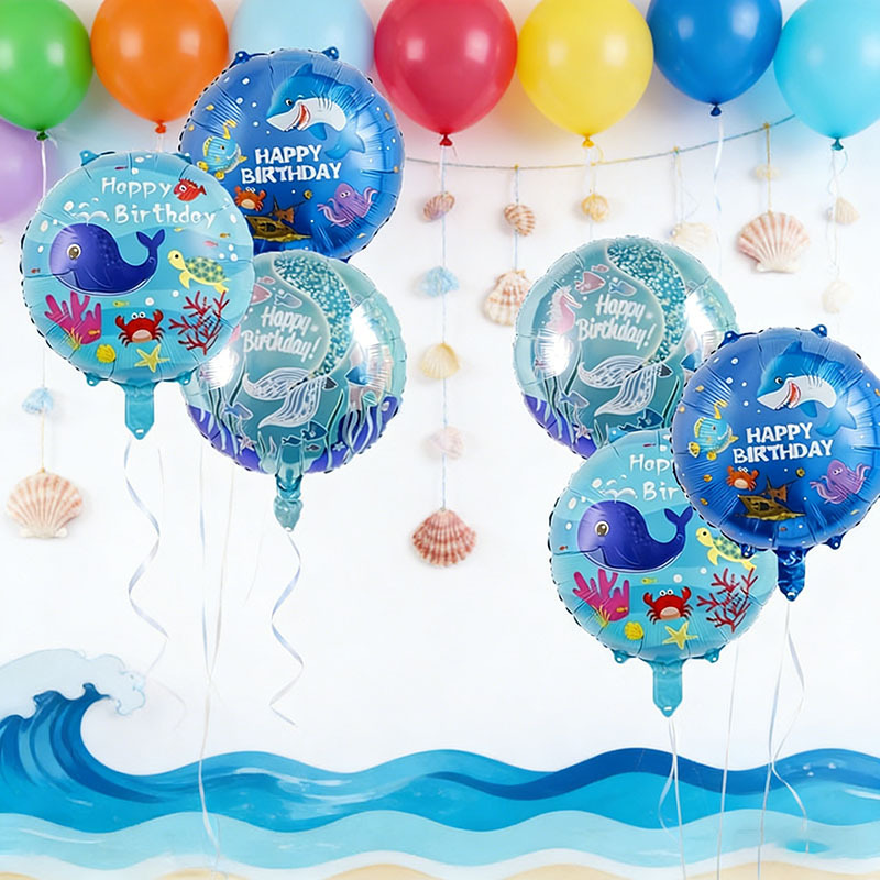 6pcs Ocean Theme Party Balloon - đánh giá và giá Water Balloon Set