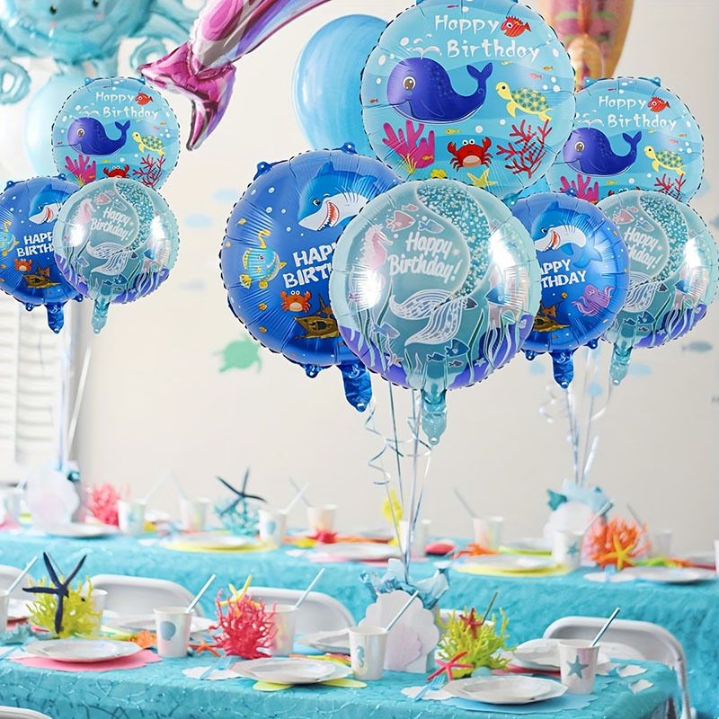 6pcs Ocean Theme Party Balloon - đánh giá và giá Water Balloon Set