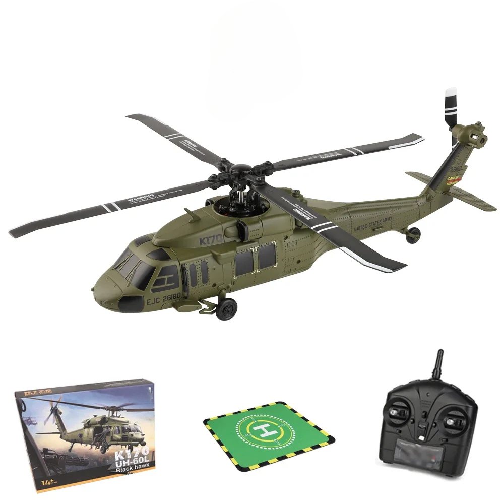 K170 RC Helicopter UH-60L 4 Ch - đánh giá và giá Kids' Toys Channel