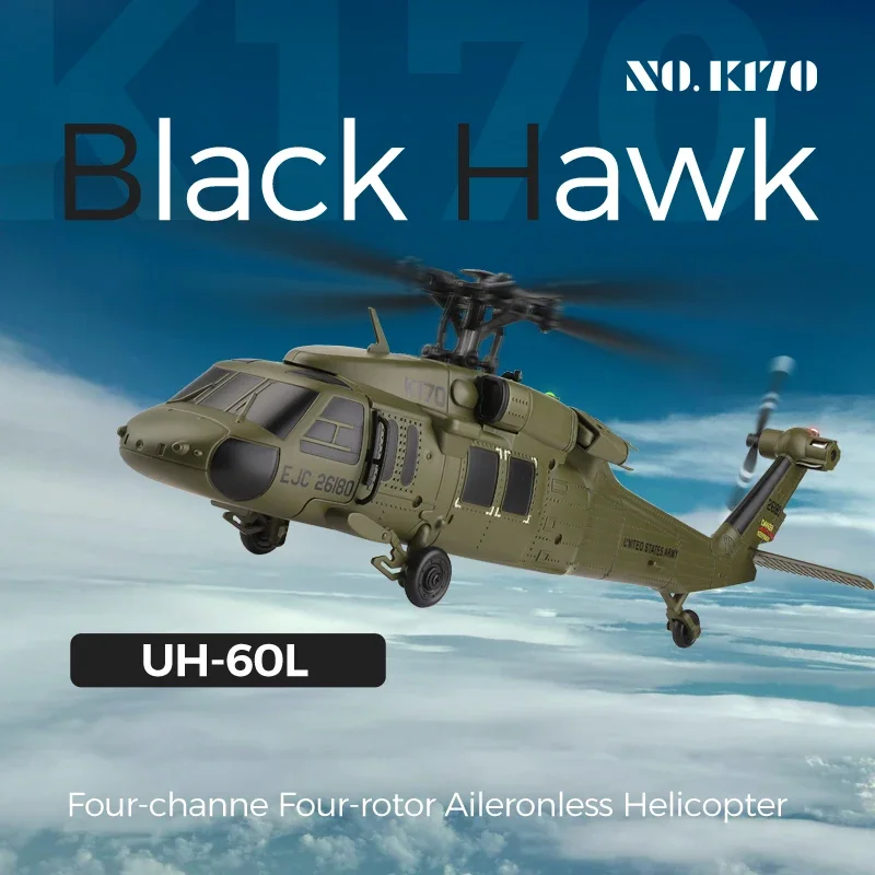 K170 RC Helicopter UH-60L 4 Ch - đánh giá và giá Kids' Toys Channel