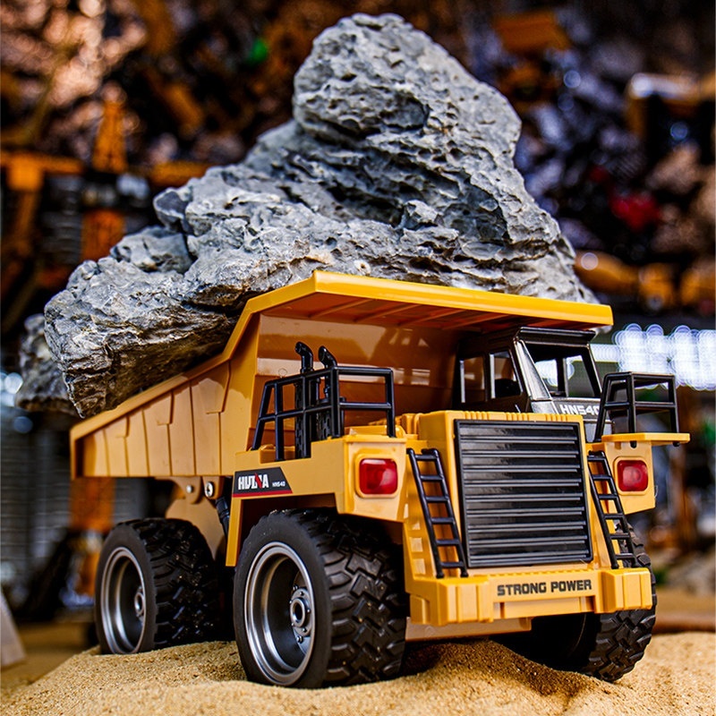Huina 1534 RC Dump Truck 1/18  - đánh giá và giá Kids' Toys Channel