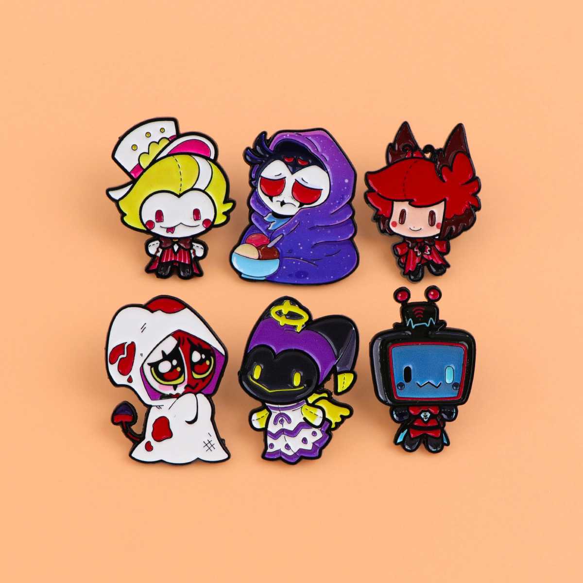 Cute Devils Enamel Pin Cartoon - đánh giá và giá Kids Toys Japan