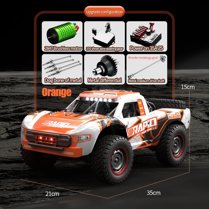 JJRC Q130 1:16 70KM/H 4WD RC C - đánh giá và giá Kids Toys Cycle