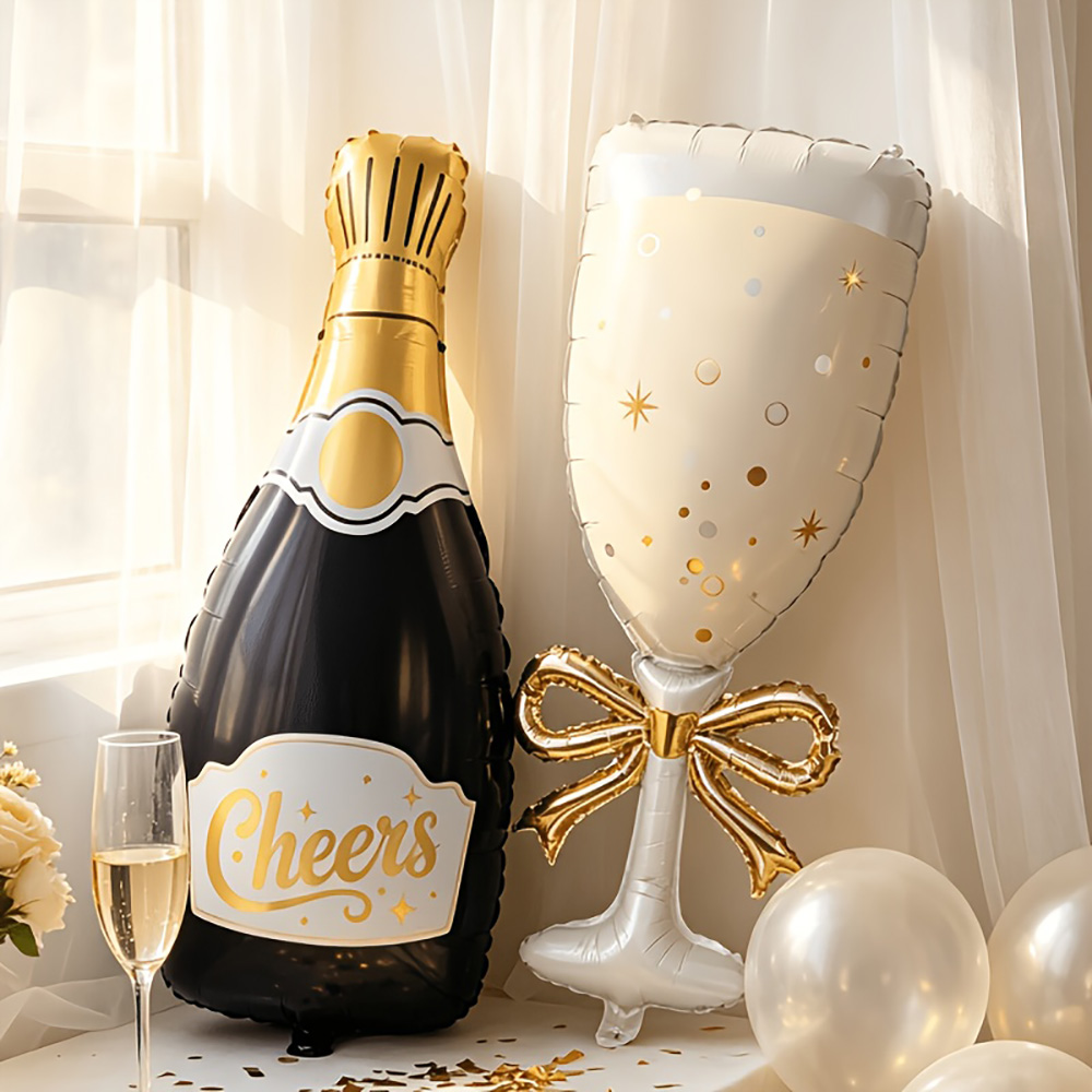 2pcs Champagne Bottle bow Wine - đánh giá và giá Water Balloon Set
