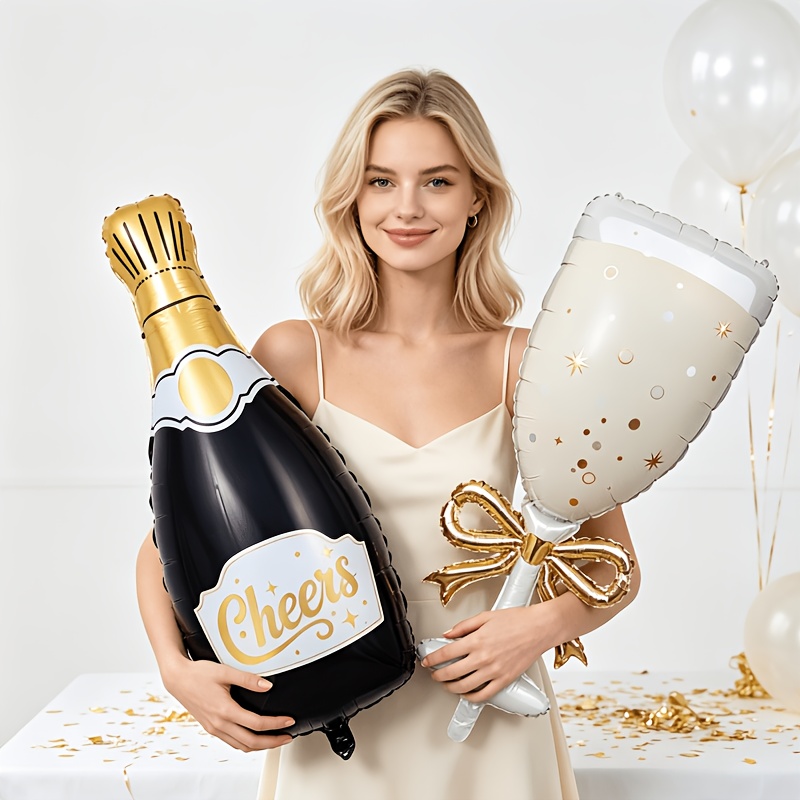2pcs Champagne Bottle bow Wine - đánh giá và giá Water Balloon Set
