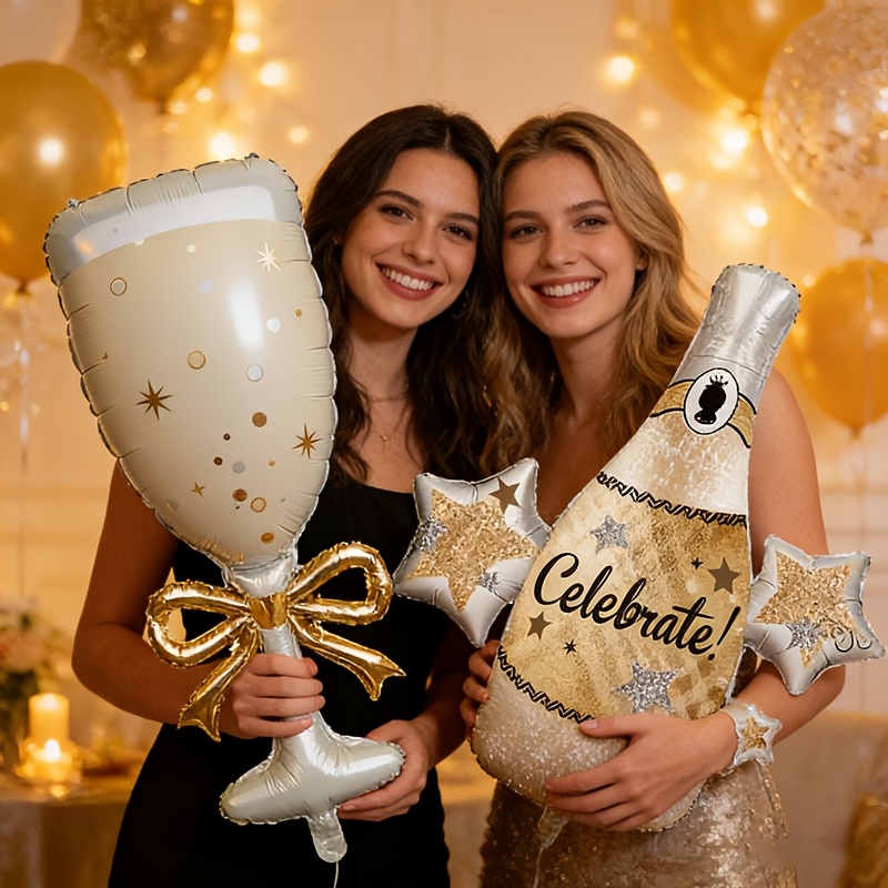 2pcs Champagne Bottle bow Wine - đánh giá và giá Water Balloon Set