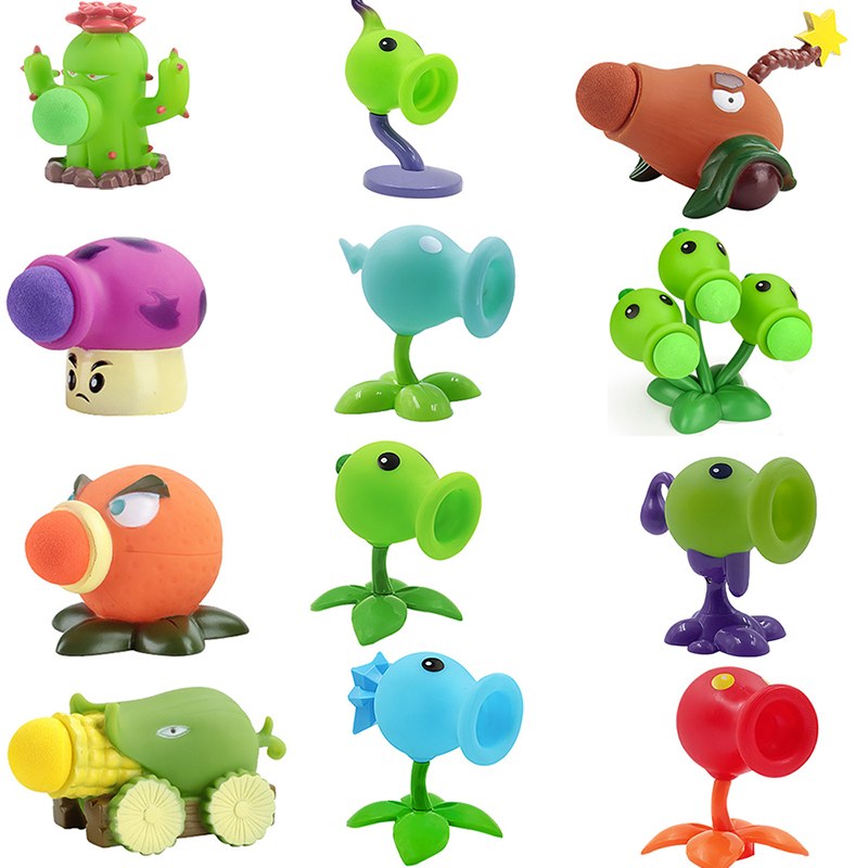 1pcs Plants vs Zombies Peashoo - đánh giá và giá Kids Zombie Toys