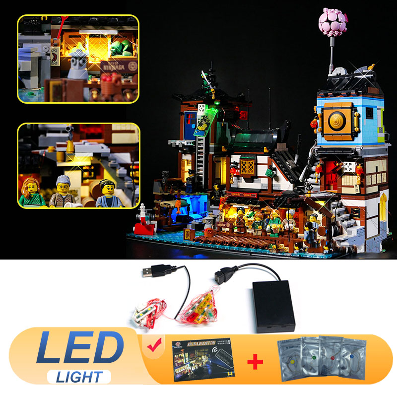 LED Light Kit For LEGO 70657 N - đánh giá và giá Lego Set City