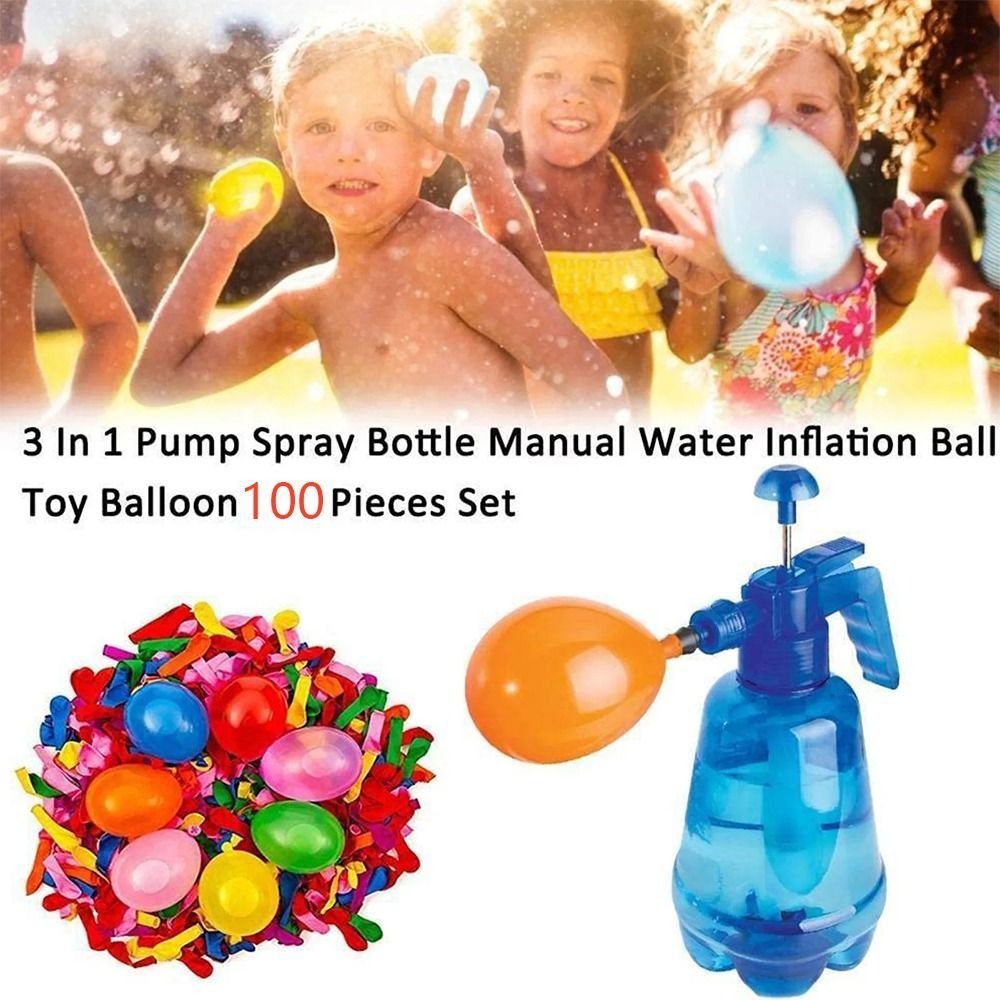 Plastic Water Balloon Pump Out - đánh giá và giá Water Balloon Set