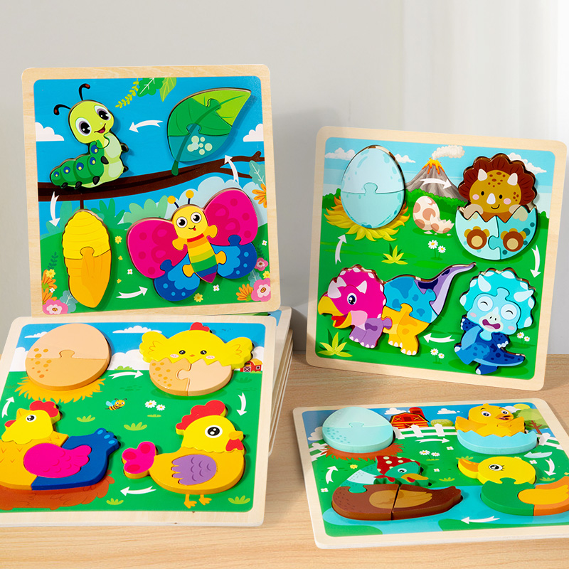 Baby Toy Wooden 3D Puzzle Toys - đánh giá và giá Kids Toys Cycle