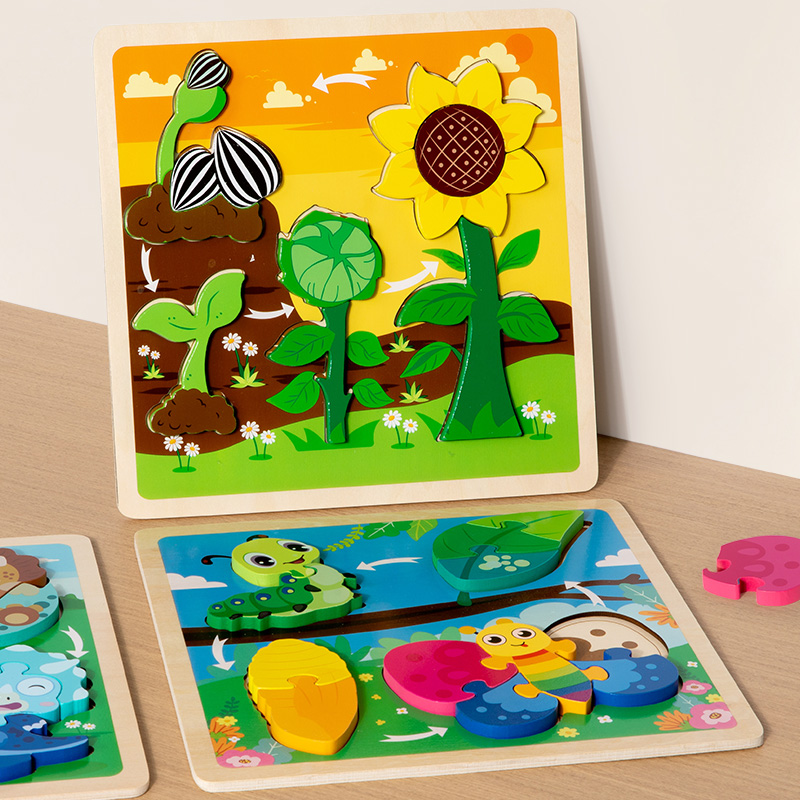 Baby Toy Wooden 3D Puzzle Toys - đánh giá và giá Kids Toys Cycle