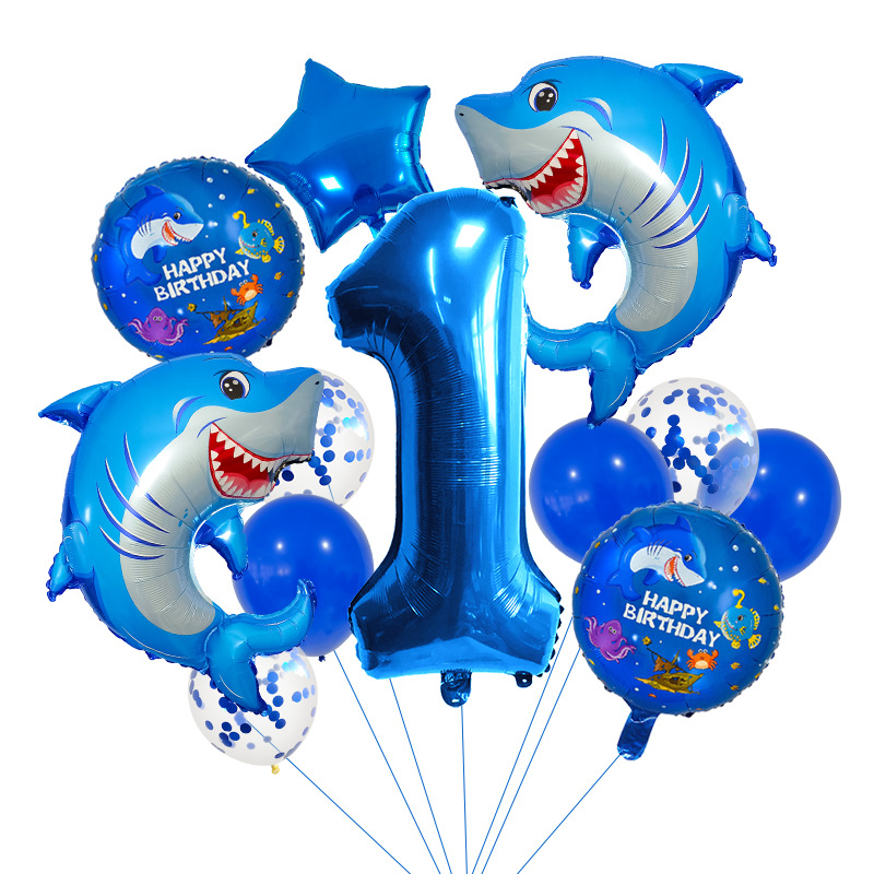14PCS Shark Themed Number Ball - đánh giá và giá Water Balloon Set