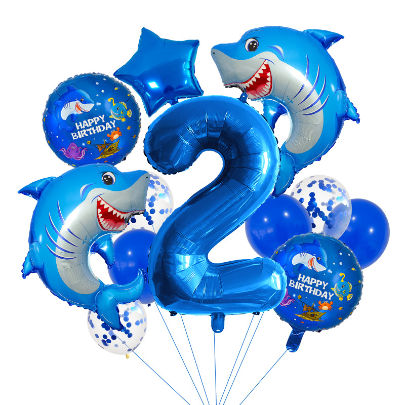 14PCS Shark Themed Number Ball - đánh giá và giá Water Balloon Set