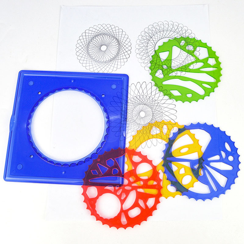 5 in 1 Spiral Art Gear Geometr - đánh giá và giá Kids Toys Under £5