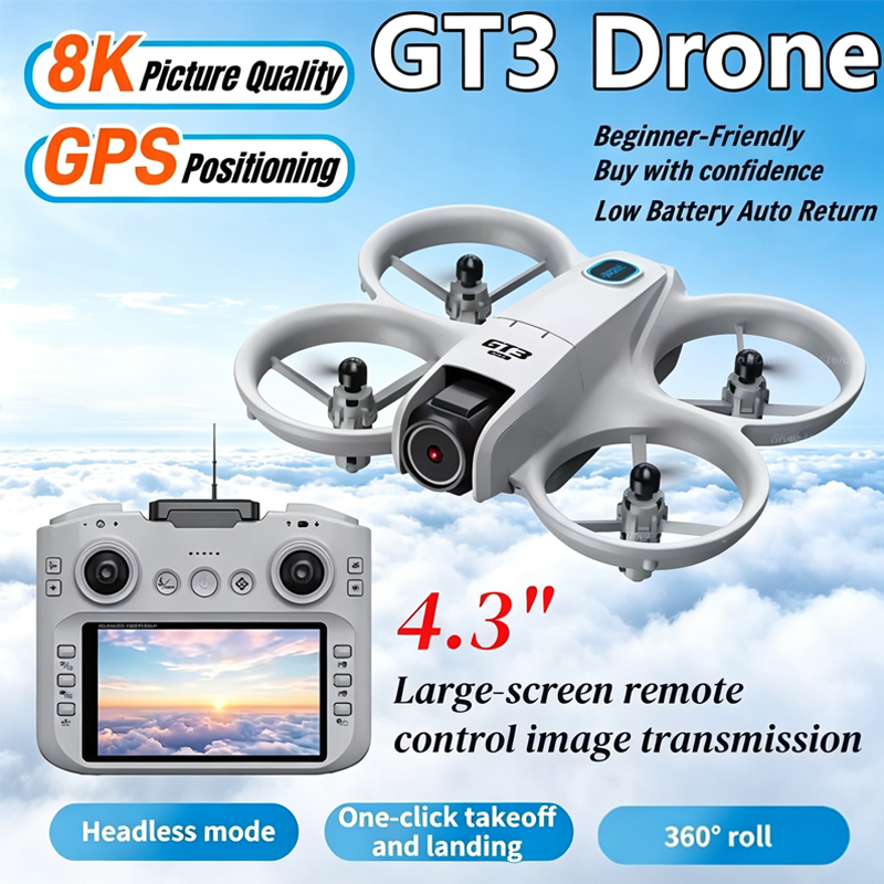 2026 New GT3 MAX Drone 8K HD 4 - đánh giá và giá Kids Toys Helicopter