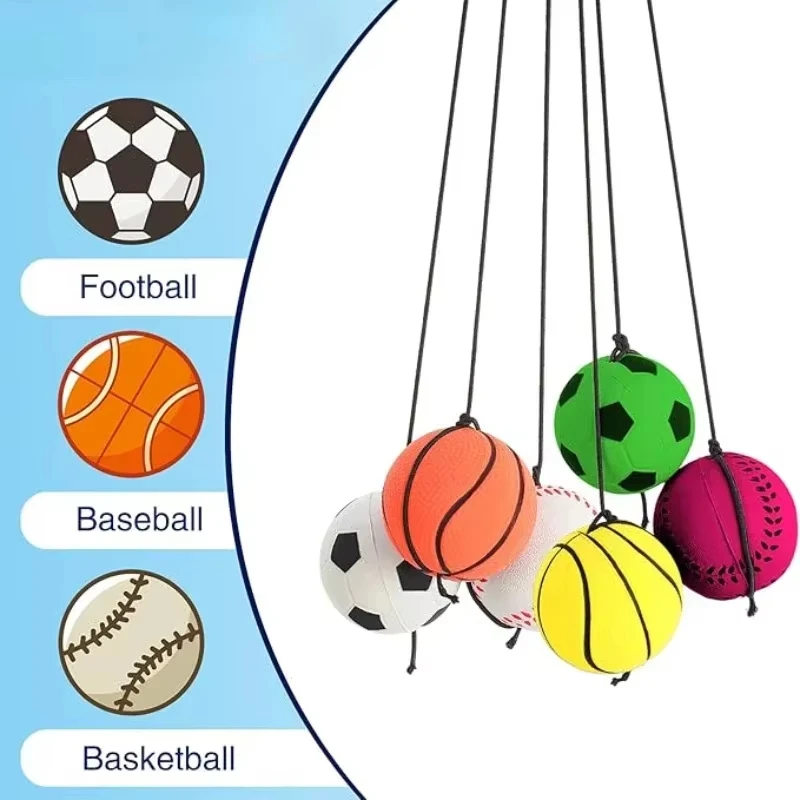 Elastic Return Sponge Ball Nyl - đánh giá và giá Kids Yoga Toys