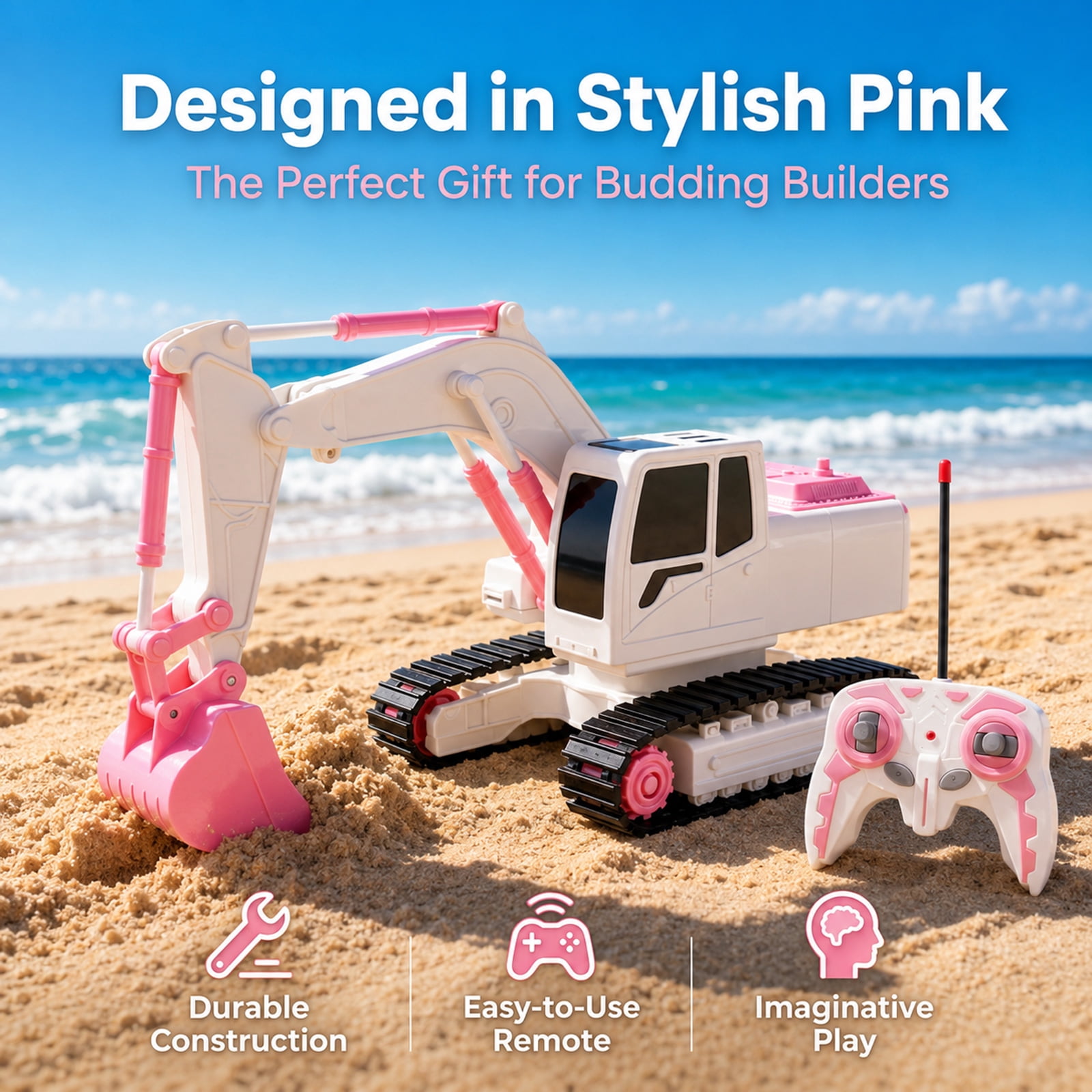 RC Excavator Toy Remote Contro - đánh giá và giá Kids' Toys Channel
