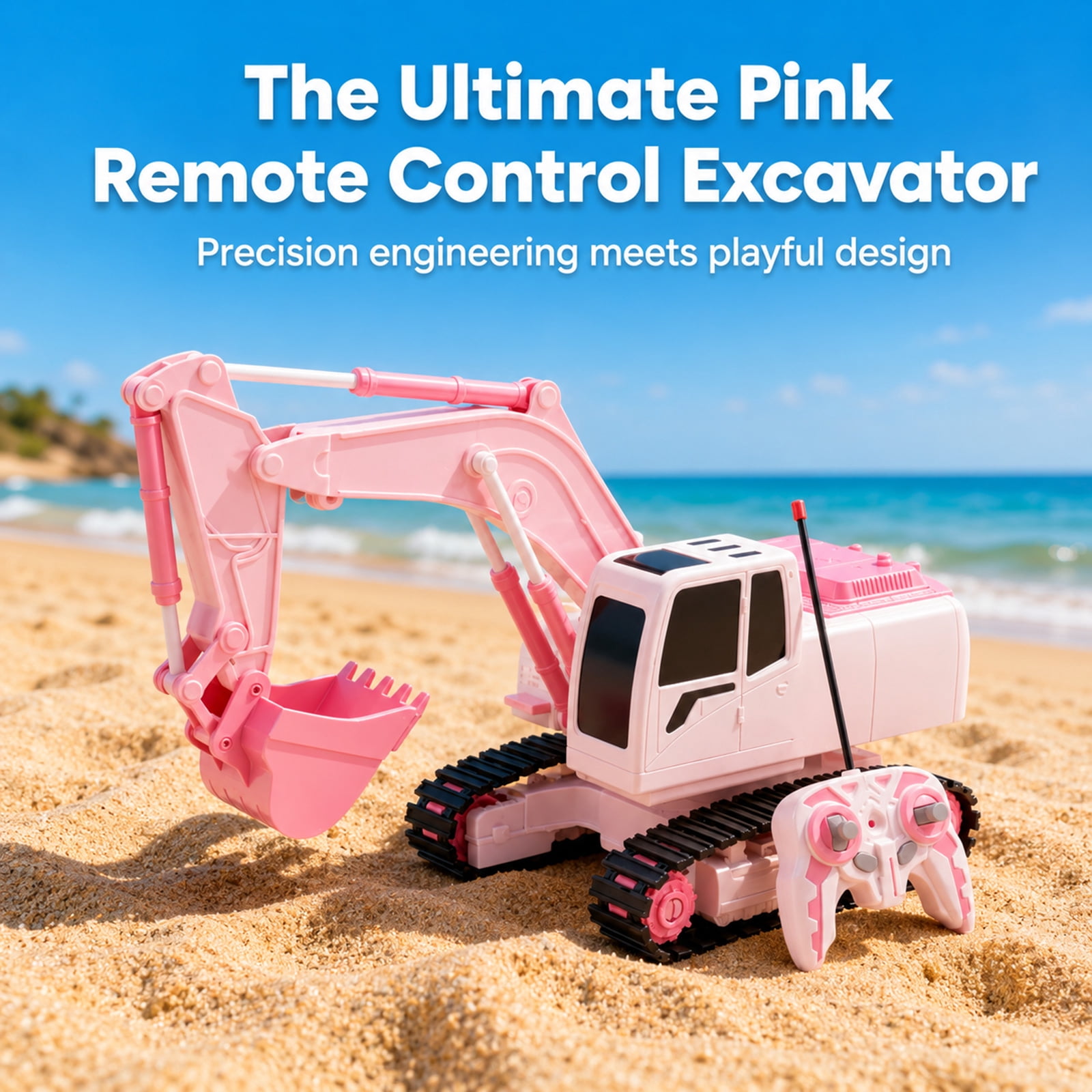 RC Excavator Toy Remote Contro - đánh giá và giá Kids' Toys Channel