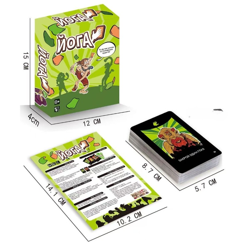 Yoga Card Game, Fun Family Par - đánh giá và giá Kids Yoga Toys
